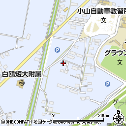 栃木県小山市大行寺1190周辺の地図