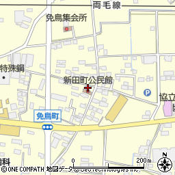 栃木県佐野市免鳥町403周辺の地図