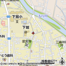 茨城県筑西市甲665周辺の地図