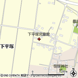 茨城県筑西市下平塚424周辺の地図