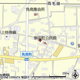 栃木県佐野市免鳥町450周辺の地図