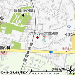 栃木県佐野市富岡町329周辺の地図