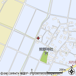 栃木県小山市大行寺269周辺の地図