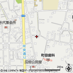 栃木県栃木市大平町西水代1643周辺の地図