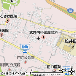オハナ薬局松井田店周辺の地図