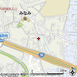 栃木県足利市西新井町3127周辺の地図