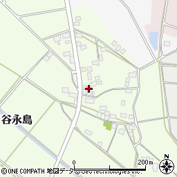 茨城県筑西市谷永島22周辺の地図