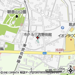ホテル三吉野別館周辺の地図
