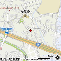 栃木県足利市西新井町3279-3周辺の地図