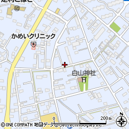 栃木県足利市堀込町2743-1周辺の地図