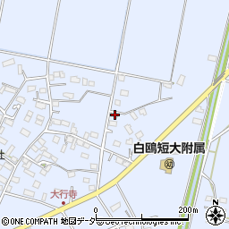 栃木県小山市大行寺312周辺の地図