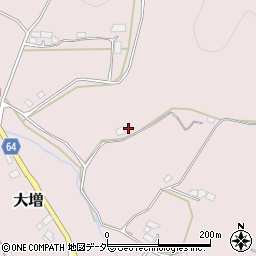 茨城県石岡市大増3058周辺の地図