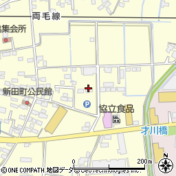 栃木県佐野市免鳥町180周辺の地図