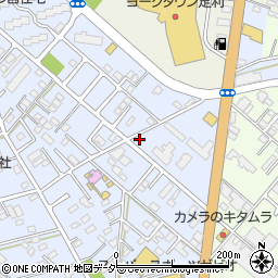 栃木県足利市堀込町2581-2周辺の地図