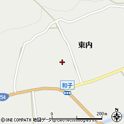 長野県上田市東内新屋周辺の地図