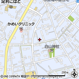 栃木県足利市堀込町2743-12周辺の地図