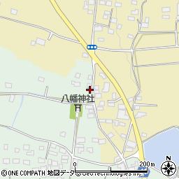 茨城県桜川市東飯田278-1周辺の地図