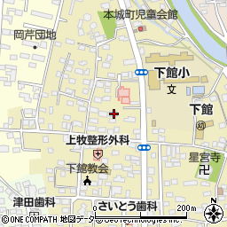茨城県筑西市甲468周辺の地図