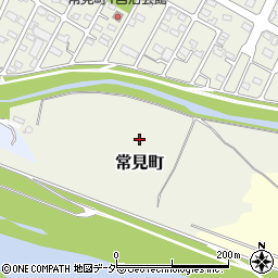 栃木県足利市常見町周辺の地図