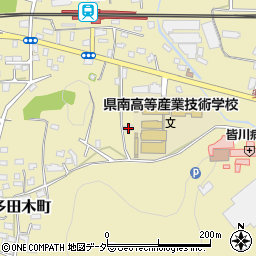 栃木県足利市多田木町114周辺の地図
