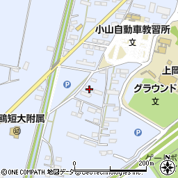 栃木県小山市大行寺1150周辺の地図