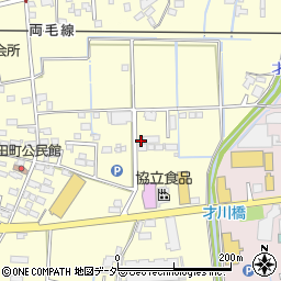栃木県佐野市免鳥町136周辺の地図