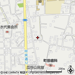 栃木県栃木市大平町西水代1664-5周辺の地図