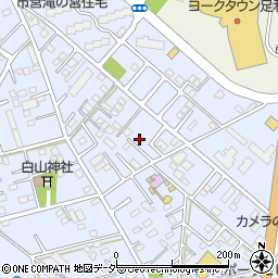 栃木県足利市堀込町2545-1周辺の地図