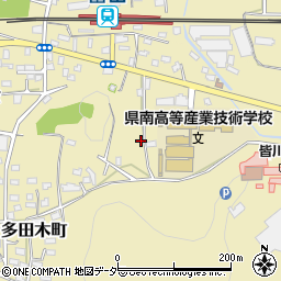栃木県足利市多田木町87周辺の地図