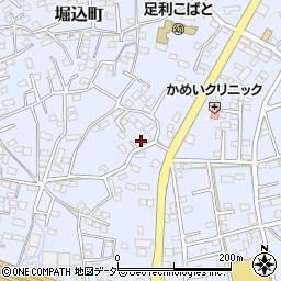 栃木県足利市堀込町3006-3周辺の地図