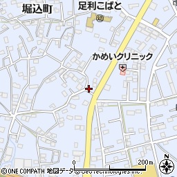 栃木県足利市堀込町2089周辺の地図