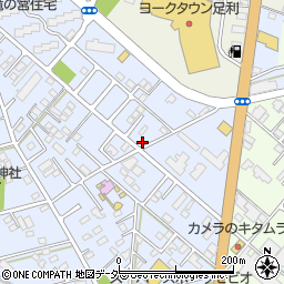 栃木県足利市堀込町2579-4周辺の地図