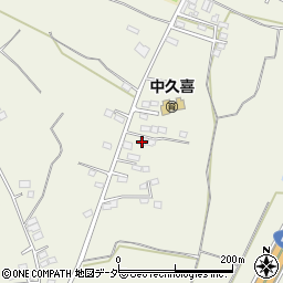 栃木県小山市中久喜1094周辺の地図