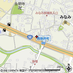 栃木県足利市西新井町3314-1周辺の地図