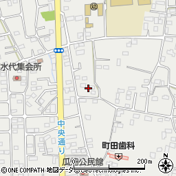 栃木県栃木市大平町西水代1665周辺の地図