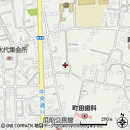 栃木県栃木市大平町西水代1665-1周辺の地図