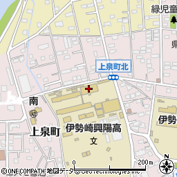 県立伊勢崎興陽高校周辺の地図