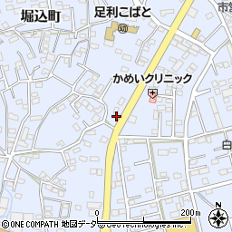 栃木県足利市堀込町2764-7周辺の地図