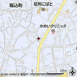 栃木県足利市堀込町2765周辺の地図