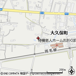 栃木県足利市大久保町940周辺の地図