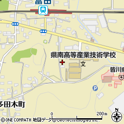 栃木県足利市多田木町115周辺の地図