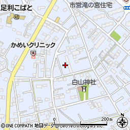 栃木県足利市堀込町2743-10周辺の地図