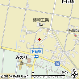 栃木県小山市下石塚352周辺の地図