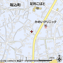 栃木県足利市堀込町3005-2周辺の地図