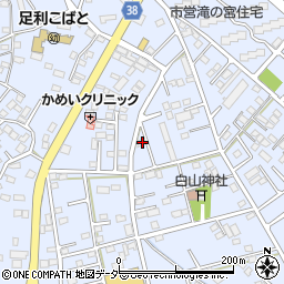 栃木県足利市堀込町2744周辺の地図