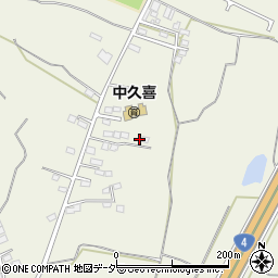 栃木県小山市中久喜1093-12周辺の地図