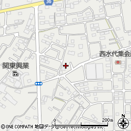 栃木県栃木市大平町西水代2483-2周辺の地図