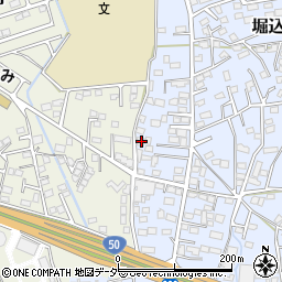 栃木県足利市堀込町3038-1周辺の地図