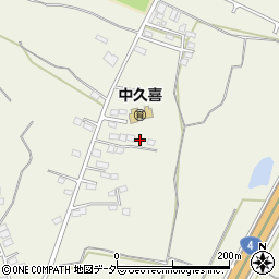 栃木県小山市中久喜1093周辺の地図
