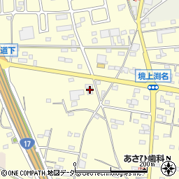 群馬県伊勢崎市境上渕名1361周辺の地図